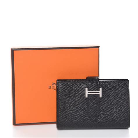 hermes bearn mini wallet.